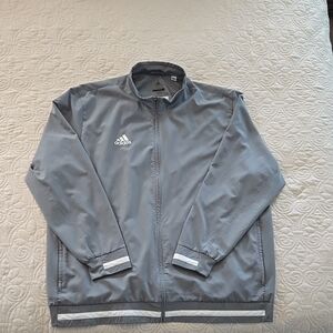 Adidas Men's Gray Track Jacket